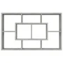 Estantería pared madera ingeniería gris hormigón 85x16x52,5 cm by vidaXL, Closets and storage - Ref: Foro24-801422, Price: 36...