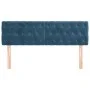 Kopfteile 2 Einheiten aus dunkelblauem Samt 80x7x78/88 cm von vidaXL, Kopf- und Fußteile - Ref: Foro24-346366, Preis: 79,91 €...