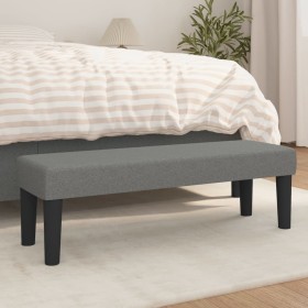 Dunkelgraue Stoffbank 100x30x30 cm von vidaXL, Banken - Ref: Foro24-346645, Preis: 58,00 €, Rabatt: %