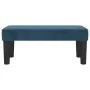 Banco de terciopelo azul oscuro 70x30x30 cm de vidaXL, Bancos - Ref: Foro24-346642, Precio: 42,39 €, Descuento: %