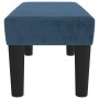 Banco de terciopelo azul oscuro 70x30x30 cm de vidaXL, Bancos - Ref: Foro24-346642, Precio: 43,31 €, Descuento: %