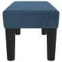 Banco de terciopelo azul oscuro 70x30x30 cm de vidaXL, Bancos - Ref: Foro24-346642, Precio: 42,39 €, Descuento: %