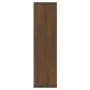 Mueble con espejo y LED color roble marrón 76x15x55 cm by vidaXL, Closets and storage - Ref: Foro24-820447, Price: 55,07 €, D...