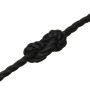 Cuerda de trabajo polipropileno negro 10 mm 250 m de vidaXL, Sogas y cuerdas metálicas - Ref: Foro24-153014, Precio: 67,64 €