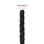 Schwarzes Polypropylen-Arbeitsseil 10 mm 250 m von vidaXL, Seile und Metallschnüre - Ref: Foro24-153014, Preis: 70,02 €, Raba...