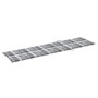 Sonnenliegen 2 Stück aus massivem Teakholz mit grau kariertem Kissen von vidaXL, Liegen - Ref: Foro24-3073200, Preis: 545,07 ...