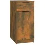 Schreibtischschrank aus Spanplatte aus geräucherter Eiche, 33,5 x 50 x 75 cm von vidaXL, Schließfächer und Lagerschränke - Re...