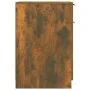 Schreibtischschrank aus Spanplatte aus geräucherter Eiche, 33,5 x 50 x 75 cm von vidaXL, Schließfächer und Lagerschränke - Re...