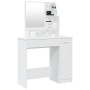 Dresser with white mirror 86.5x35x136 cm by vidaXL, Bedroom Dressers - Ref: Foro24-802957, Price: 88,50 €, Discount: %