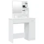 Tocador con espejo blanco 86,5x35x136 cm de vidaXL, Tocadores para dormitorios - Ref: Foro24-802957, Precio: 87,51 €, Descuen...