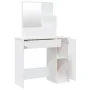 Schminktisch mit Spiegel weiß 86,5x35x136 cm von vidaXL, Schlafzimmerkommoden - Ref: Foro24-802957, Preis: 87,42 €, Rabatt: %