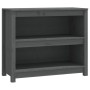 Regal aus massivem grauem Kiefernholz, 80 x 35 x 68 cm von vidaXL, Bücherregale und Regale - Ref: Foro24-821676, Preis: 85,03...