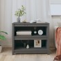 Regal aus massivem grauem Kiefernholz, 80 x 35 x 68 cm von vidaXL, Bücherregale und Regale - Ref: Foro24-821676, Preis: 85,03...