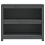 Regal aus massivem grauem Kiefernholz, 80 x 35 x 68 cm von vidaXL, Bücherregale und Regale - Ref: Foro24-821676, Preis: 85,03...