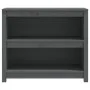 Regal aus massivem grauem Kiefernholz, 80 x 35 x 68 cm von vidaXL, Bücherregale und Regale - Ref: Foro24-821676, Preis: 83,94...