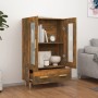Sideboard aus geräuchertem Eichensperrholz, 70 x 31 x 115 cm von vidaXL, Sideboards - Ref: Foro24-817477, Preis: 90,31 €, Rab...