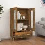 Smoked oak plywood sideboard 70x31x115 cm by vidaXL, Sideboards - Ref: Foro24-817477, Price: 89,13 €, Discount: %