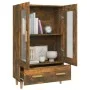 Sideboard aus geräuchertem Eichensperrholz, 70 x 31 x 115 cm von vidaXL, Sideboards - Ref: Foro24-817477, Preis: 89,13 €, Rab...