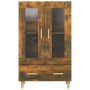 Sideboard aus geräuchertem Eichensperrholz, 70 x 31 x 115 cm von vidaXL, Sideboards - Ref: Foro24-817477, Preis: 90,31 €, Rab...