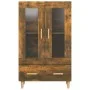 Smoked oak plywood sideboard 70x31x115 cm by vidaXL, Sideboards - Ref: Foro24-817477, Price: 89,13 €, Discount: %