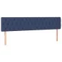 Headboards 2 units of blue fabric 90x7x78/88 cm by vidaXL, Headboards and footboards - Ref: Foro24-346374, Price: 76,38 €, Di...
