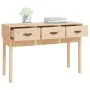 Konsolentisch aus massivem Kiefernholz, 114 x 40 x 75 cm von vidaXL, Seitentische - Ref: Foro24-821754, Preis: 102,45 €, Raba...