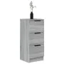 Sonoma gray plywood sideboard 30x30x70 cm by vidaXL, Sideboards - Ref: Foro24-817014, Price: 48,87 €, Discount: %