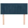 Blaues Samtkopfteil 100x5x78/88 cm von vidaXL, Kopf- und Fußteile - Ref: Foro24-346240, Preis: 43,84 €, Rabatt: %