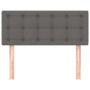 Kopfteil aus grauem Kunstleder, 90x5x78/88 cm von vidaXL, Kopf- und Fußteile - Ref: Foro24-346428, Preis: 42,19 €, Rabatt: %