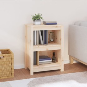 Bücherregal aus massivem Kiefernholz 50x35x68 cm von vidaXL, Bücherregale und Regale - Ref: Foro24-821699, Preis: 62,24 €, Ra...