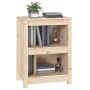 Solid pine wood bookshelf 50x35x68 cm by vidaXL, Bookcases and shelves - Ref: Foro24-821699, Price: 61,30 €, Discount: %