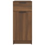 Oak brown wood desk cabinet 33.5x50x75 cm by vidaXL, Lockers and storage cabinets - Ref: Foro24-817131, Price: 64,44 €, Disco...