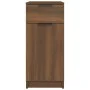 Oak brown wood desk cabinet 33.5x50x75 cm by vidaXL, Lockers and storage cabinets - Ref: Foro24-817131, Price: 64,71 €, Disco...