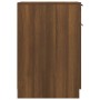 Oak brown wood desk cabinet 33.5x50x75 cm by vidaXL, Lockers and storage cabinets - Ref: Foro24-817131, Price: 64,44 €, Disco...