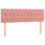 Kopfteile 2 Einheiten aus rosa Samt 80x7x78/88 cm von vidaXL, Kopf- und Fußteile - Ref: Foro24-346367, Preis: 70,51 €, Rabatt: %