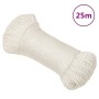 Weißes Polypropylen-Arbeitsseil 3 mm 25 m von vidaXL, Seile und Metallschnüre - Ref: Foro24-153035, Preis: 9,61 €, Rabatt: %