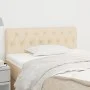 Kopfteil aus cremefarbenem Stoff, 90 x 7 x 78/88 cm von vidaXL, Kopf- und Fußteile - Ref: Foro24-346317, Preis: 46,23 €, Raba...