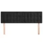 Headboards 2 units black velvet 72x5x78/88 cm by vidaXL, Headboards and footboards - Ref: Foro24-346472, Price: 79,73 €, Disc...