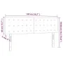 Headboards 2 units black velvet 72x5x78/88 cm by vidaXL, Headboards and footboards - Ref: Foro24-346472, Price: 79,73 €, Disc...