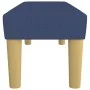 Blue fabric bench 100x30x30 cm by vidaXL, Banks - Ref: Foro24-346658, Price: 48,57 €, Discount: %