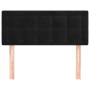 Kopfteil aus schwarzem Samt, 100 x 5 x 78/88 cm von vidaXL, Kopf- und Fußteile - Ref: Foro24-346452, Preis: 43,08 €, Rabatt: %
