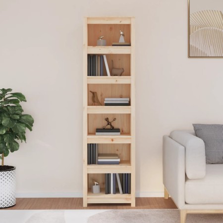 Regal aus massivem Kiefernholz, 50 x 35 x 183 cm von vidaXL, Bücherregale und Regale - Ref: Foro24-821719, Preis: 135,98 €, R...