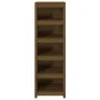 Solid pine wood bookshelf in honey brown color, 50x35x154 cm by vidaXL, Bookcases and shelves - Ref: Foro24-821717, Price: 94...