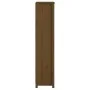 Solid pine wood bookshelf in honey brown color, 50x35x154 cm by vidaXL, Bookcases and shelves - Ref: Foro24-821717, Price: 94...