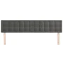 Kopfteile 2 Einheiten aus dunkelgrauem Samt 90x5x78/88 cm von vidaXL, Kopf- und Fußteile - Ref: Foro24-346511, Preis: 56,94 €...