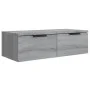 Sonoma grauer Wandschrank aus Holzwerkstoff, 68 x 30 x 20 cm von vidaXL, Regale und Regale - Ref: Foro24-817094, Preis: 40,69...