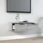 Armario de pared madera de ingeniería gris Sonoma 68x30x20 cm de vidaXL, Estantes y estanterías - Ref: Foro24-817094, Precio:...