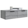 Armario de pared madera de ingeniería gris Sonoma 68x30x20 cm de vidaXL, Estantes y estanterías - Ref: Foro24-817094, Precio:...