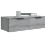 Sonoma grauer Wandschrank aus Holzwerkstoff, 68 x 30 x 20 cm von vidaXL, Regale und Regale - Ref: Foro24-817094, Preis: 40,69...