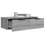 Armario de pared madera de ingeniería gris Sonoma 68x30x20 cm de vidaXL, Estantes y estanterías - Ref: Foro24-817094, Precio:...